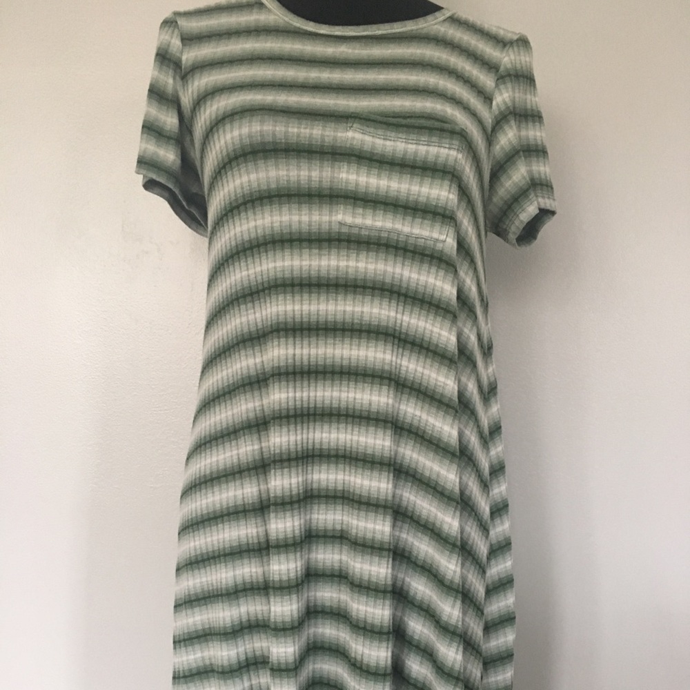 LuLaRoe Striped Carly Dress